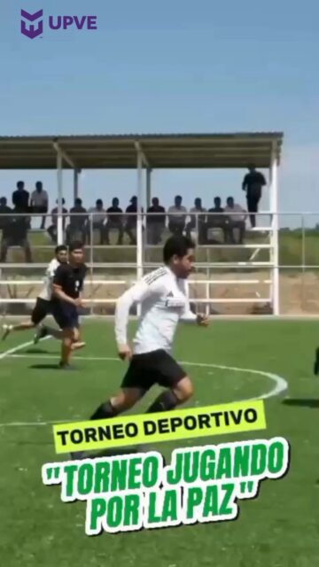 ⚽️ TORNEO DEPORTIVO "TORNEO JUGANDO POR LA PAZ"🏃‍♀️🏃🥅

#JornadaPorLaPazYContraLasAdicciones
#ElFentaniloTeMata
#SomosUPVE
#PorElDesarrolloYLaGrandeza
#SomosDelfinesUPVE