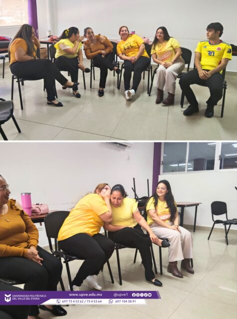 ✨ La alegría continúa en nuestra Jornada por el Día Internacional de la Felicidad ✨
El pasado sábado 21 de marzo, como parte de la continuidad de las actividades conmemorativas, estudiantes de la Licenciatura en Administración participaron en una serie de dinámicas recreativas que fomentaron la convivencia y el bienestar.
Entre las actividades realizadas: juego de UNO, el juego del Basta, “El peor escenario” y teléfono descompuesto, donde las y los estudiantes demostraron su entusiasmo, creatividad y trabajo en equipo.
Estas actividades fueron coordinadas en conjunto por docentes y estudiantes, fortaleciendo el sentido de comunidad y colaboración dentro de nuestra universidad.
#DíaInternacionalDeLaFelicidad
#SomosUPVE
#PorElDesarrolloYLaGrandeza
#SomosDelfinesUPVE