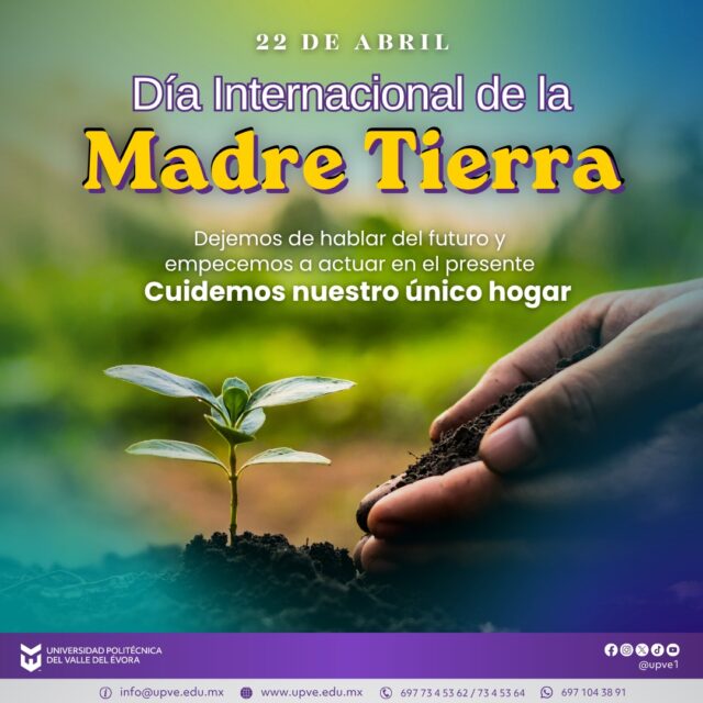 🌎 Día Internacional de la Madre Tierra 💚

Hoy celebramos a nuestro hogar, ese que nos brinda vida, alimento, aire y cada uno de los recursos que hacen posible nuestra existencia. El Día Internacional de la Madre Tierra nos invita a reflexionar sobre la importancia de cuidar nuestro planeta y reconocer que cada una de nuestras acciones tiene un impacto en su bienestar.

Es momento de tomar conciencia y comprometernos con pequeños cambios que generen grandes resultados: 

✅ Reducir el uso de plásticos
✅ Ahorrar agua 
✅ Proteger la biodiversidad
✅ Fomentar una cultura de respeto hacia la naturaleza.

Cuidar la Tierra no es solo una responsabilidad, es un acto de amor hacia las futuras generaciones.

#DíaInternacionalDeLaMadreTierra
#SomosUPVE
#PorElDesarrolloYLaGrandeza
#SomosDelfinesUPVE
