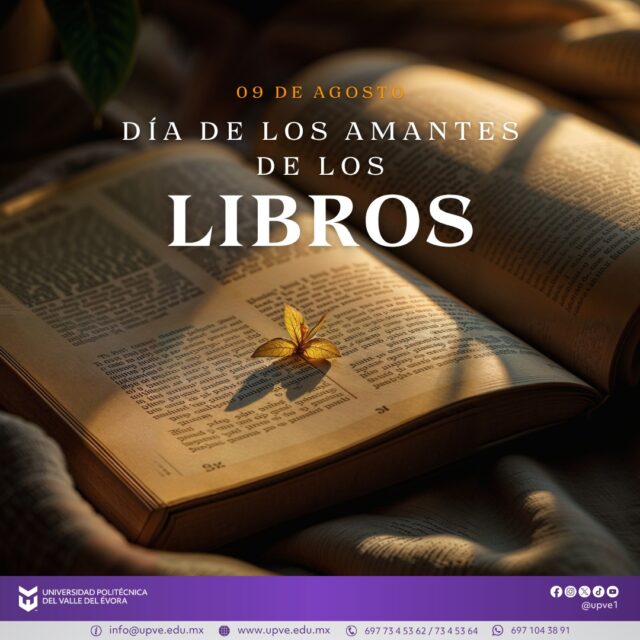 09 de agosto | Día de los Amantes de los Libros 📚📖
El Día de los Amantes de los Libros es una fecha especial para reconocer el valor que la lectura tiene en nuestras vidas. Los libros son mucho más que un conjunto de páginas; son puertas hacia nuevos conocimientos, culturas, emociones e historias que enriquecen nuestra forma de pensar y comprender el mundo.
Quienes aman los libros encuentran en ellos compañía, inspiración y aprendizaje. Cada lectura representa una oportunidad para desarrollar la imaginación, fortalecer el pensamiento crítico y ampliar nuestros horizontes. Además, los libros tienen la capacidad de conectar generaciones, preservar la historia y transmitir experiencias que permanecen vigentes con el paso del tiempo.
#díadelosamantesdeloslibros
#SomosUPVE
#PorElDesarrolloYLaGrandeza
#SomosDelfinesUPVE