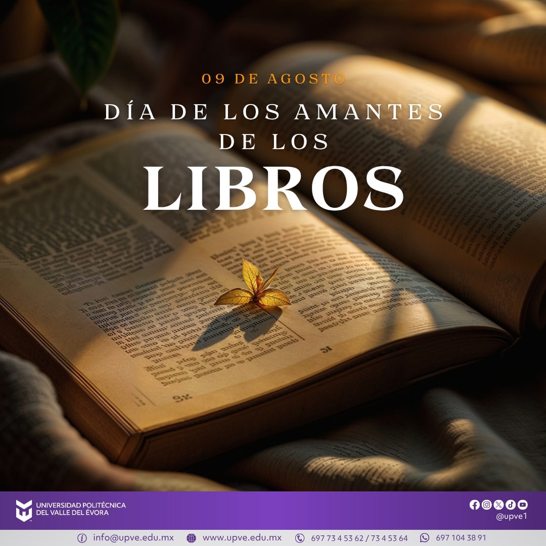 09 de agosto | Día de los Amantes de los Libros 📚📖
El Día de los Amantes de los Libros es una fecha especial para reconocer el valor que la lectura tiene en nuestras vidas. Los libros son mucho más que un conjunto de páginas; son puertas hacia nuevos conocimientos, culturas, emociones e historias que enriquecen nuestra forma de pensar y comprender el mundo.
Quienes aman los libros encuentran en ellos compañía, inspiración y aprendizaje. Cada lectura representa una oportunidad para desarrollar la imaginación, fortalecer el pensamiento crítico y ampliar nuestros horizontes. Además, los libros tienen la capacidad de conectar generaciones, preservar la historia y transmitir experiencias que permanecen vigentes con el paso del tiempo.
#díadelosamantesdeloslibros
#SomosUPVE
#PorElDesarrolloYLaGrandeza
#SomosDelfinesUPVE