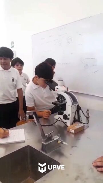 🔬 ¡Del aula al laboratorio! 🧬
Estudiantes de 1.º A de la Secundaria “Prof. Melquiadez Camacho E.” visitaron la UPVE para realizar una práctica con microscopio y descubrir la estructura y funciones básicas de la célula. 🧫✨
¡La ciencia se aprende experimentando! 🐬💜
#SomosUPVE
#PorElDesarrolloYLaGrandeza
#SomosDelfinesUPVE